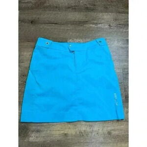 RLX Ralph Lauren Women's Golf Skort Cobalt Blue Skirt Size 4 Stretch Performance
